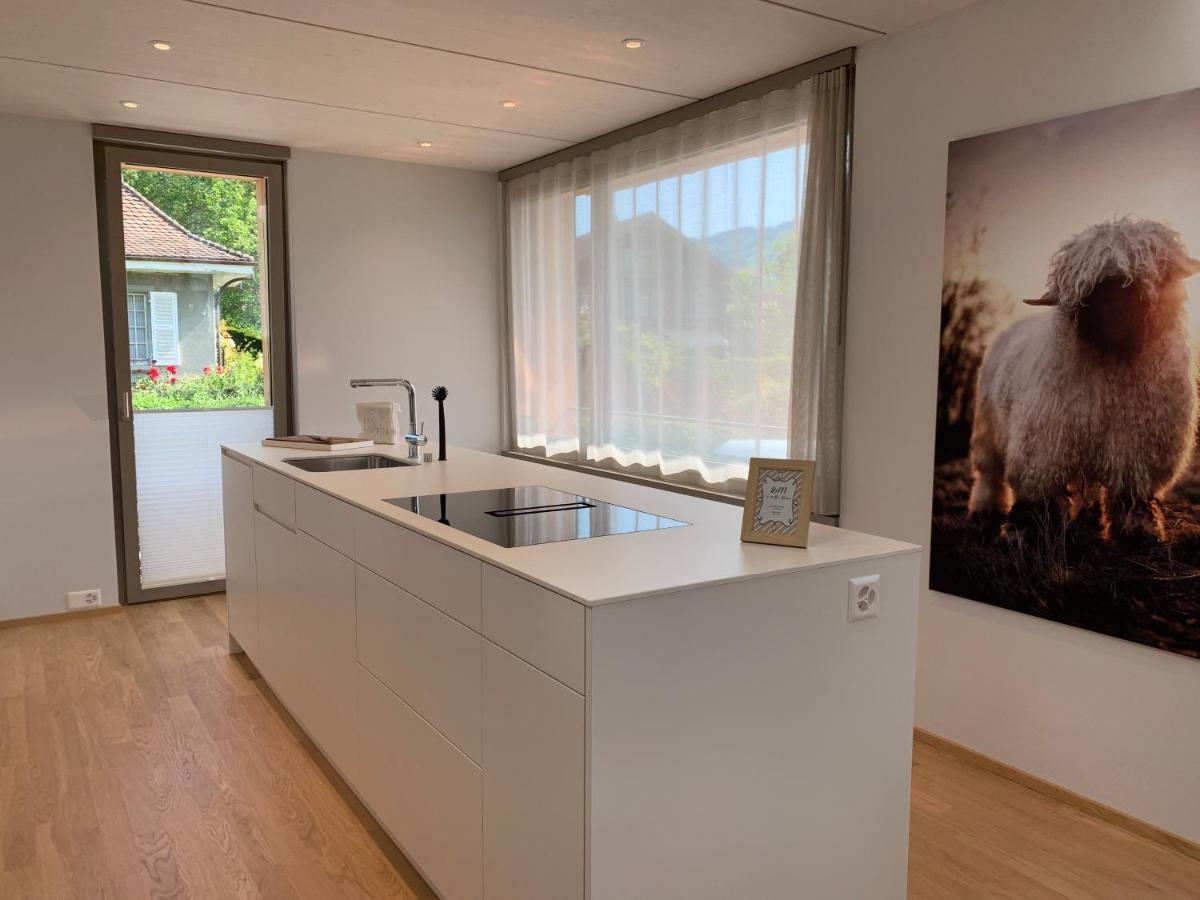 Seaside-Lodge, Top Apartment Spiez Eksteriør billede