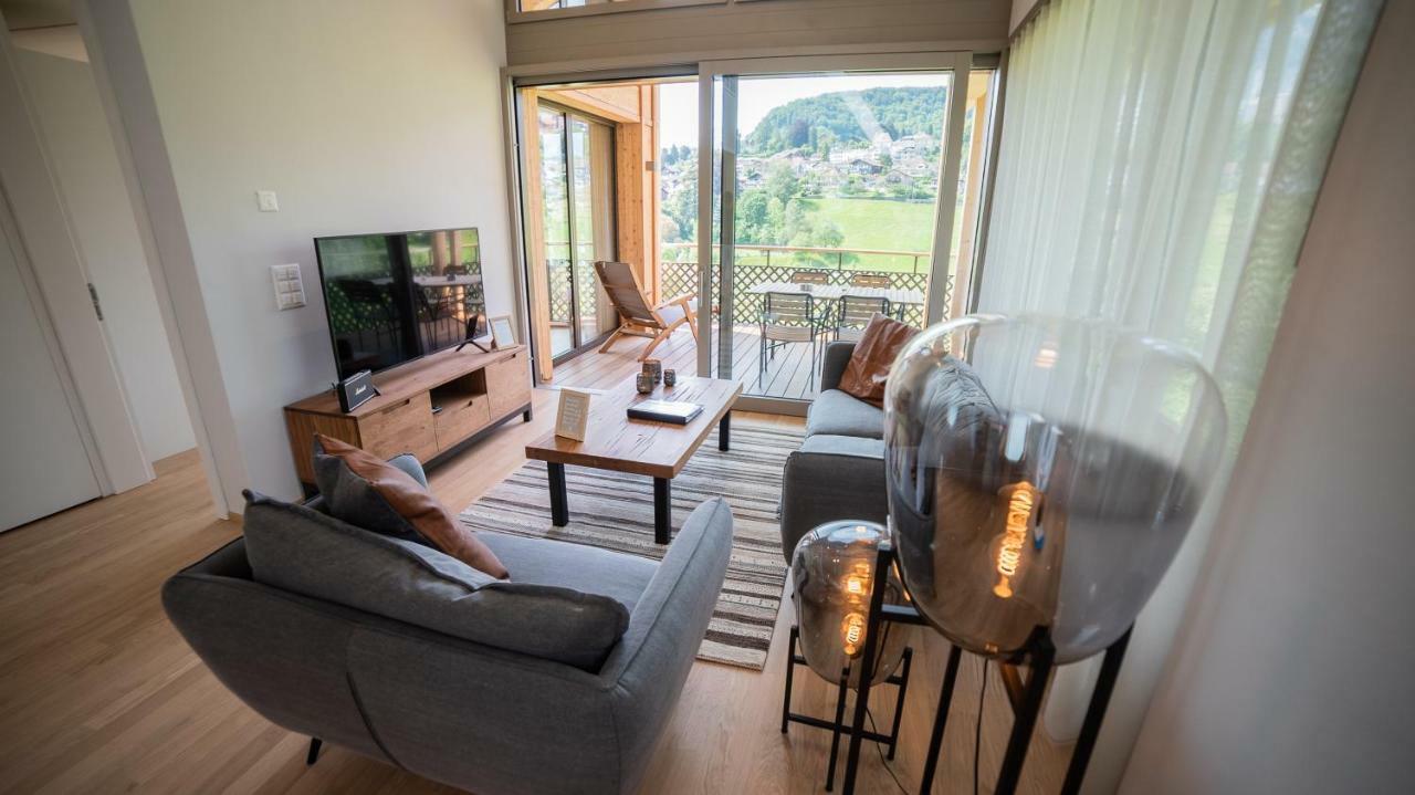 Seaside-Lodge, Top Apartment Spiez Eksteriør billede