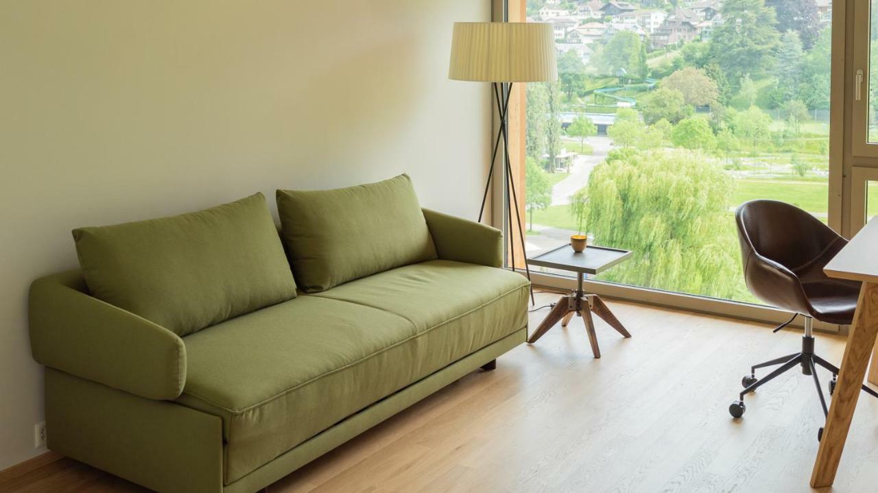 Seaside-Lodge, Top Apartment Spiez Eksteriør billede